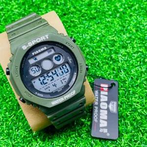 Green New Mens Boys Casual Fashion Sports Piaoma Watch