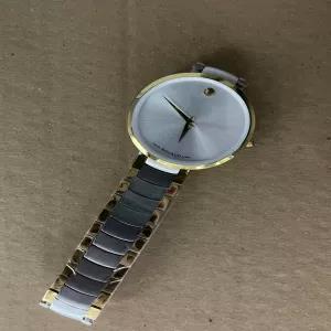 Men Wrist MOVADO Watch Two Tone
