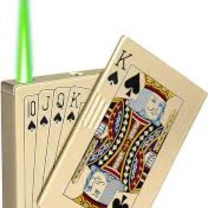 Metal Lighter With Money Check Function King Design