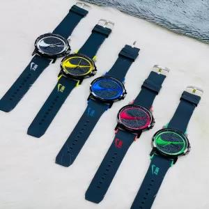 Nike Mens Yellow Face Casual Watch