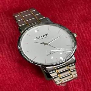 OMAX Quartz Two Tone Watch