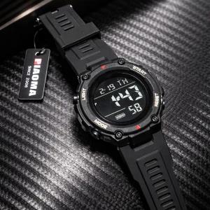 Piaoma Sports Digital Black Watch