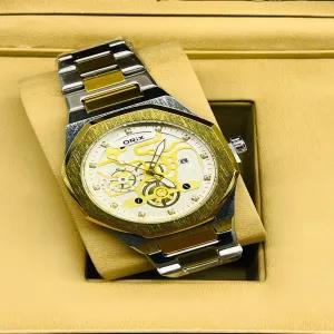 TWOTONE Men Casual Twotone Wrist Watch