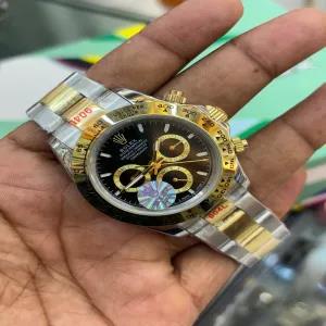 Two Tone Mens And Boys Casual Automatic Gold/Silver/Two Ton