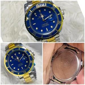 Two Tone Mens Boys Casual Fashion Rolex Watch