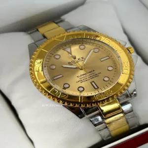 Two Tone Mens Boys Gift Watch Casual