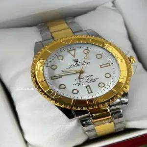 twotone Mens Boys Gift Watch Casual