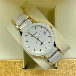 Two Tone Mens Casual Fashion Watch