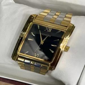Two Tone Men Wrist Watch