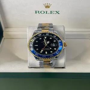 twotone New Boys Casual GMT Master Rolex Watch