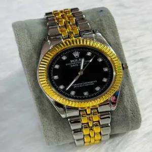 Two Tone New Mens And Boys Casual Rolex Two Tone Watch