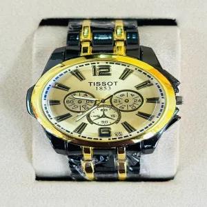 Two Tone New Mens And Boys Casual Two Tone Wrist Watch