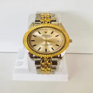 Two Tone New Mens Boys Casual Rolex Watch