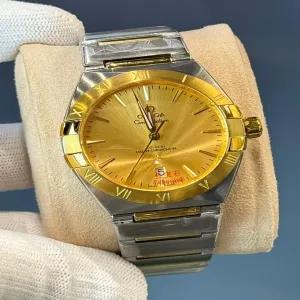 Two Tone New Mens Casual Fashion Simple Two Tone Watch