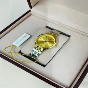 Two Tone New Womens Casual Black/Silver/Gold/Two Tone Watch