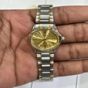 Two Tone Womens Casual Watch