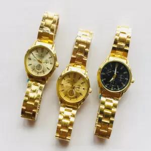 White Face Casual Ladies Watch