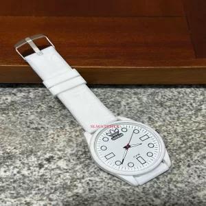 White New Casual Watch For Boys White Color