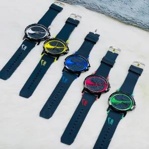 Yellow Face Mens Casual Nike Brand Watch