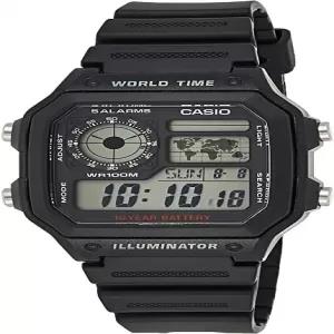 Black AE-1200WH-1AVDF WATCH