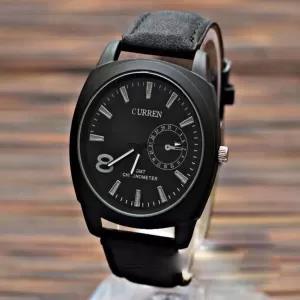 Black CURREN Denim Casual Elegant Hot Brand Luxury Men Watch