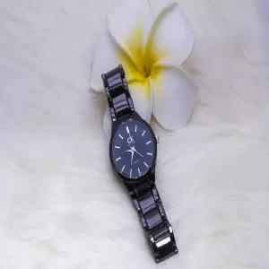 Black Gold Silver Watch for Girls Ladies
