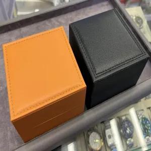 Black Leather Watch Gift box