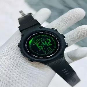Black Mens Boys Sports Watch