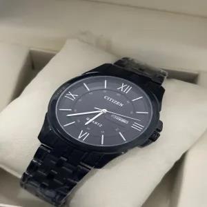 Black New Mens Casual Black Citizan Watch