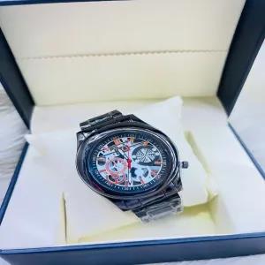 Black New Mens Casual Black/Silver Watches