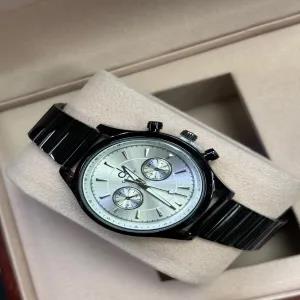 Black New Womens Casual Rose Gold/Black Watch