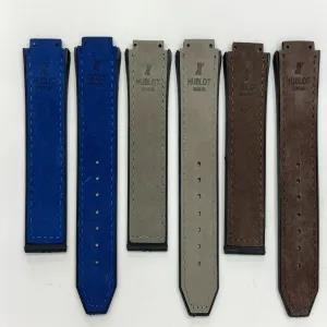 Blue blue grey dark brown Color Watch Strap