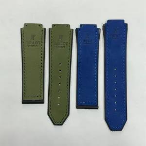 Blue Lather Green Blue Strap Watch