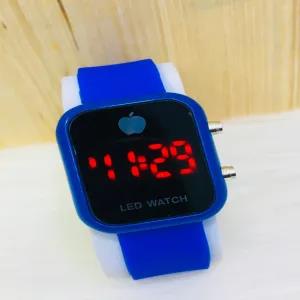Blue Mens Womens Casual Fashion Led Watch
