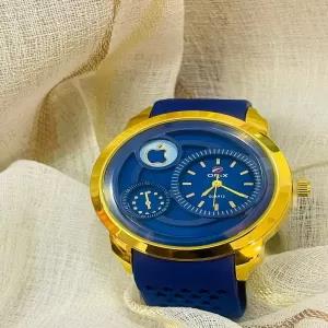 Blue New Design Mens Casual Orix Brand Watch