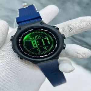Generic Blue Sports Watch for Men & Boys with Battery Warranty