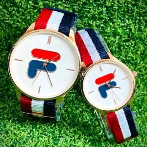 color NEW DENIM STRAP COUPLE MEN AND WOMEN WATCH