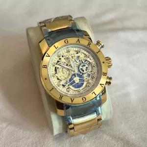 Bvlgari Men Gold Casual Watch