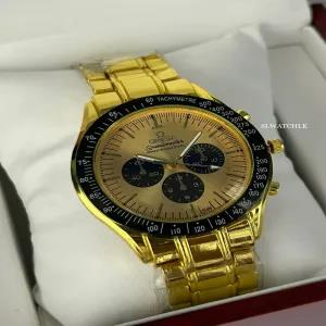 Gold Casual Watch for Boys