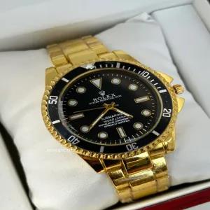 Gold Casual Watch For Boys