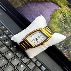 gold Casual Watch For Mens