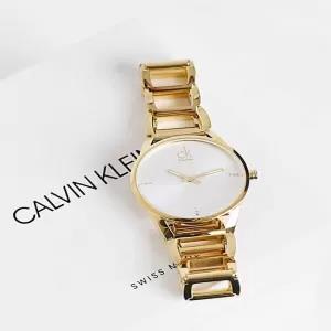 Gold CKB Ladies Bracelet Fashion Stainless Steel Watch Silve