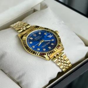 Gold Ladies Casual Fashion Rolex Gold Watch