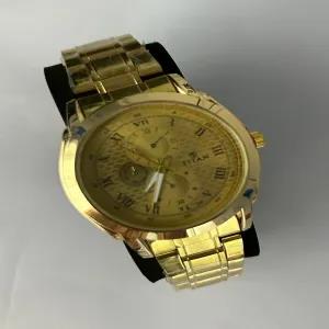 gold Men Casual Watch