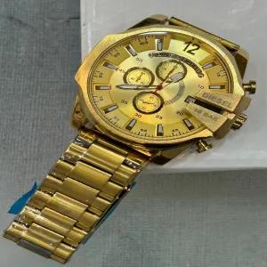Gold Men Casual Watch