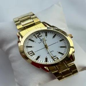 Gold Men Fashion Casual Watch