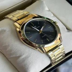 Gold Mens And Boys Casual Gold Watch
