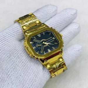 Gold Mens And Boys Casual Gold Watch with