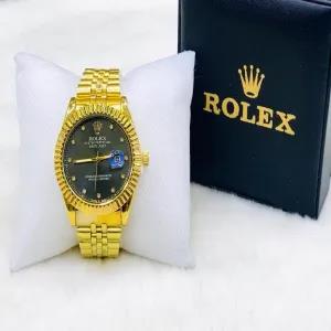 Gold Mens And Boys Casual Rolex Gold /Twotone/Silver Watch