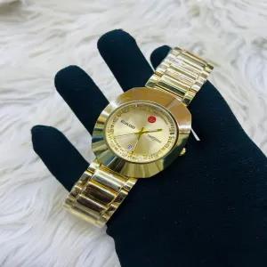Gold Mens Boys Casual Watch